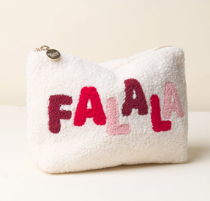 Fa La La Teddy Pouch