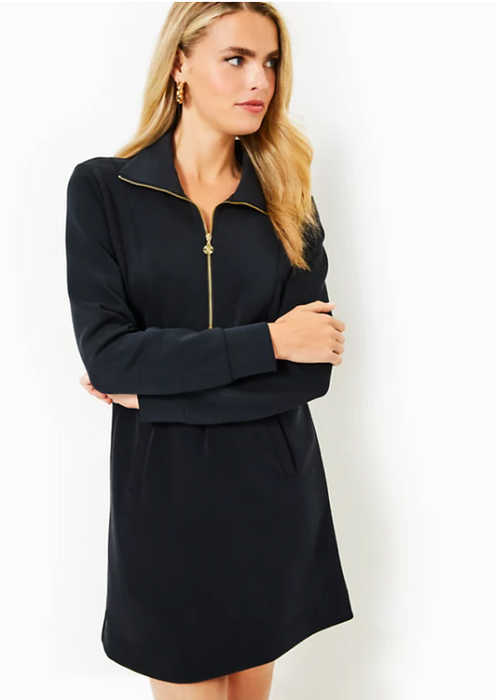 UPF 50+ Eleni Dress | Noir
