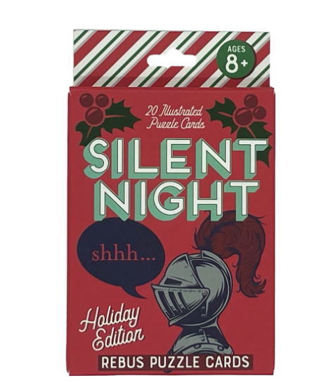 Silent Night Rebus Puzzle Cards