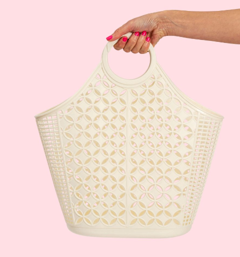 Sun Jellies Atomic Tote | Cream