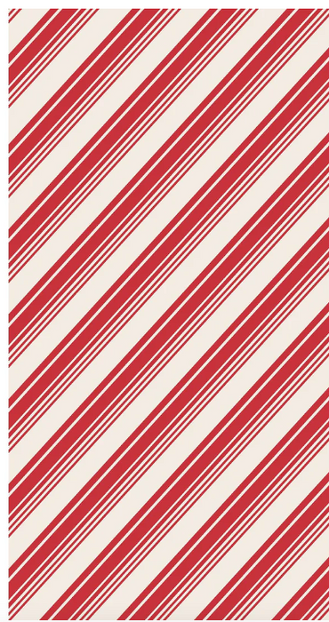 Peppermint Stripe Guest Napkin