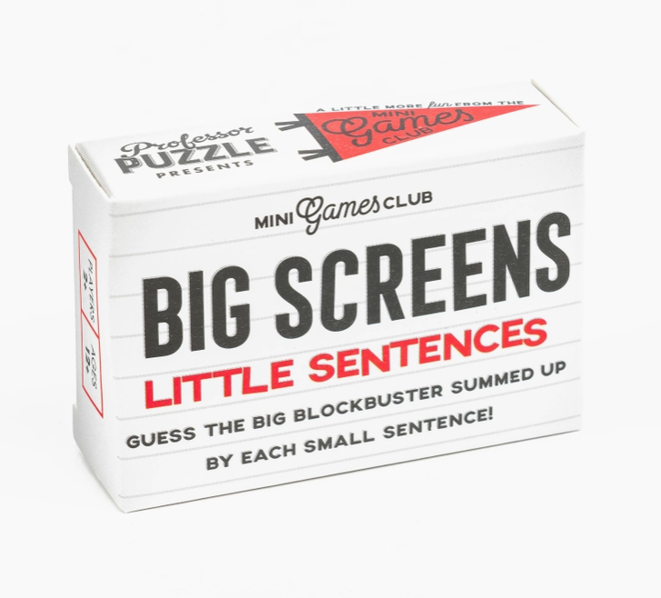 Mini Games | Big Screens Little Sentences
