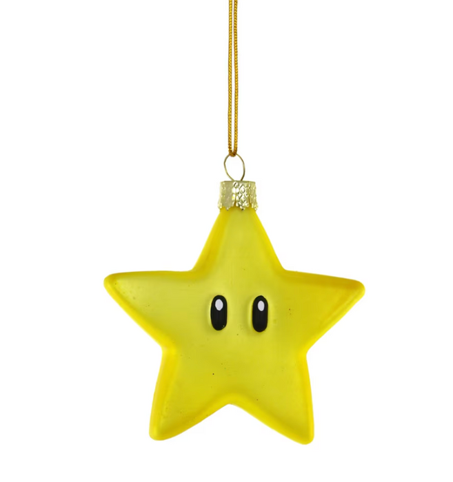 Mario Star Ornament