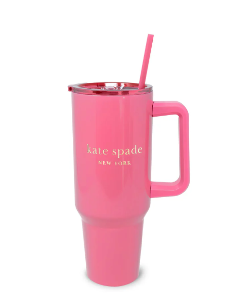 Kate Spade 40oz Tumbler  | Pink