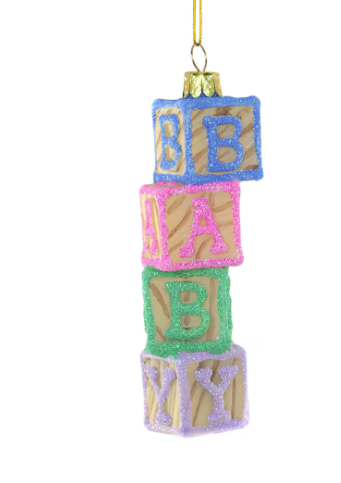 Baby Blocks Ornament