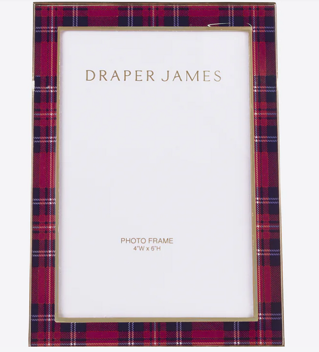 Angle Plaid 4x6" Frame