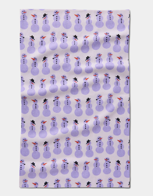 Geometry Tea Towel | Felicity Purple