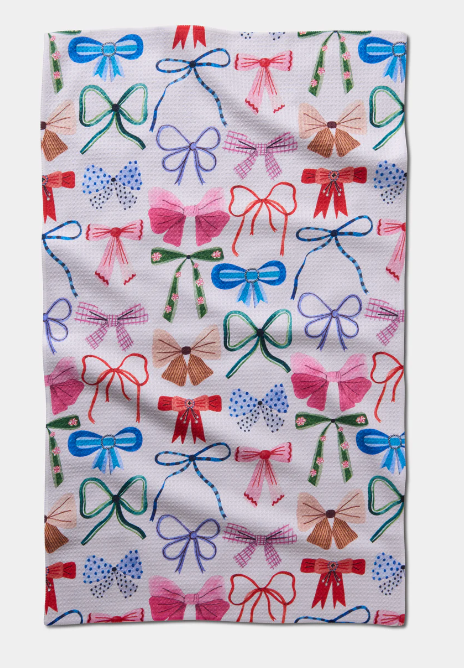 Geometry Tea Towel | Bows