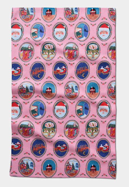 Geometry Tea Towel | The Night Before Christmas
