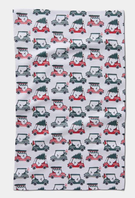 Geometry Tea Towel | Holiday Golf