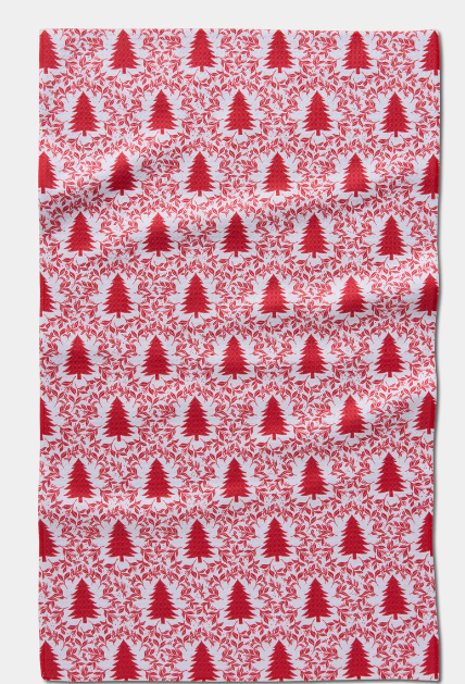 Geometry Tea Towel | Holiday Tree