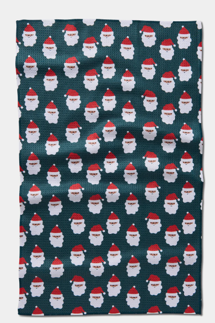 Geometry Tea Towel | Santa Santa