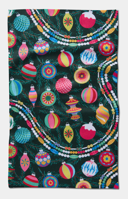 Geometry Tea Towel | Shiny Ornaments