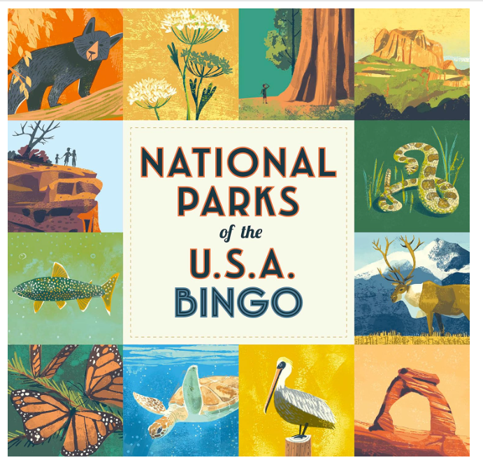 National Parks of the USA Bingo