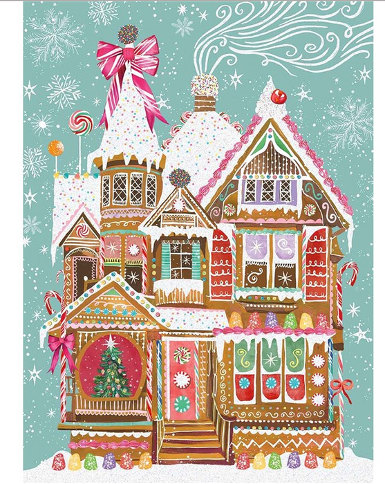 Gingerbread House 1000 Pc Puzzle