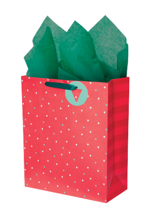Merry Dot Gift Bag | Large