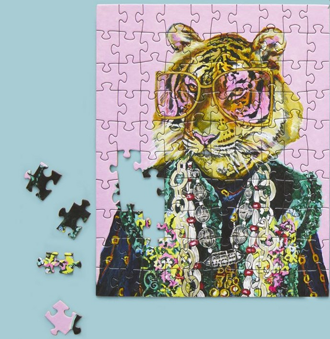 Rose Colored Glasses 100 Pc Puzzle