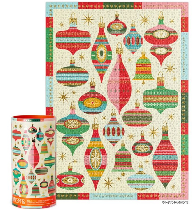 Vintage Ornaments 1000 Pc Puzzle
