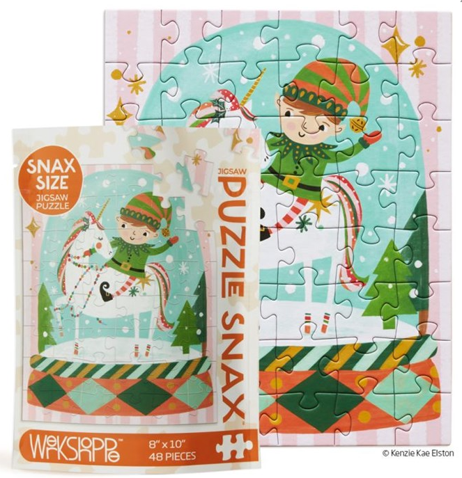 Magic Snow Globe 48 Pc Puzzle