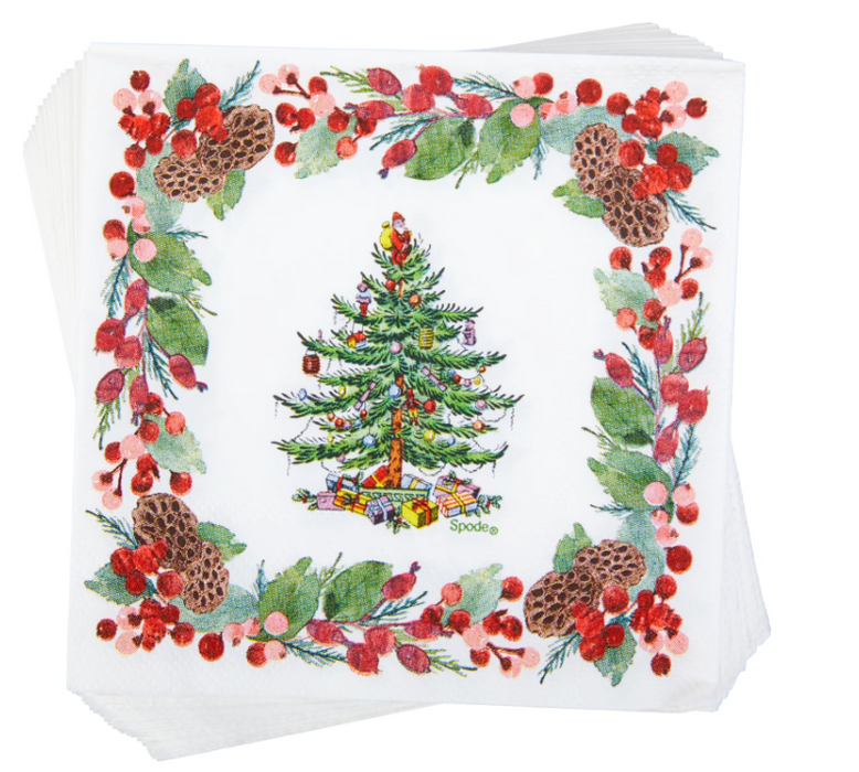 Pinecone Bev Napkin (20ct)