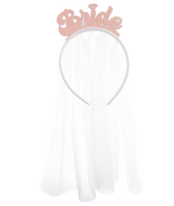Bride Headband w/Veil