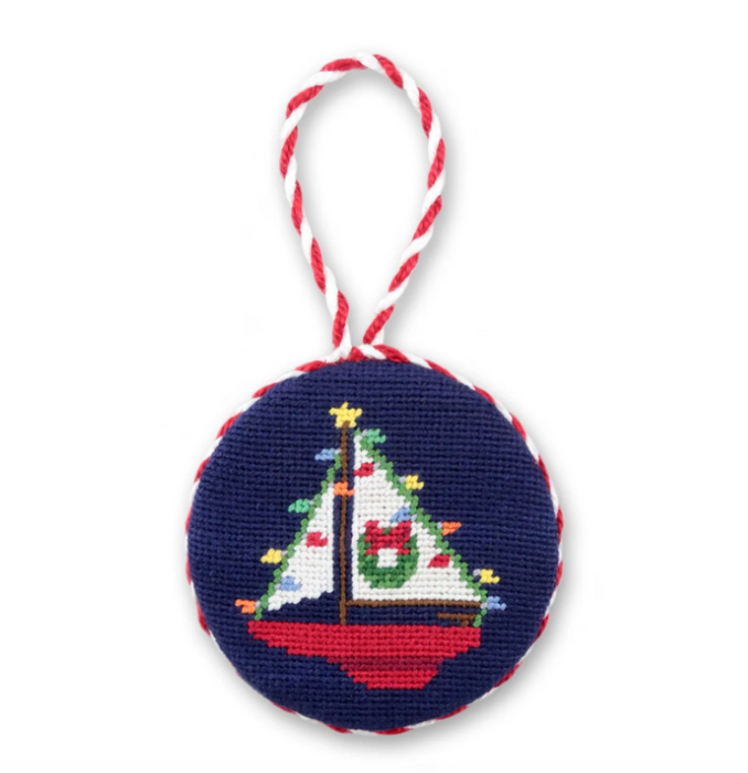 Christmas Sailboat Ornament