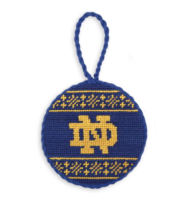 Notre Dame Fairisle Ornament