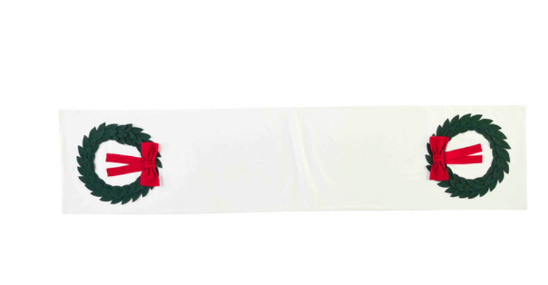 Wreath Table Runner