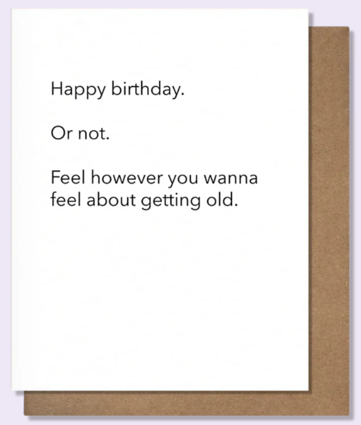 Feel How You Wanna Card