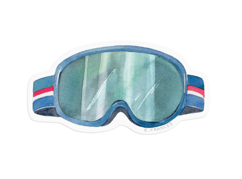 Ski Goggles Sticker