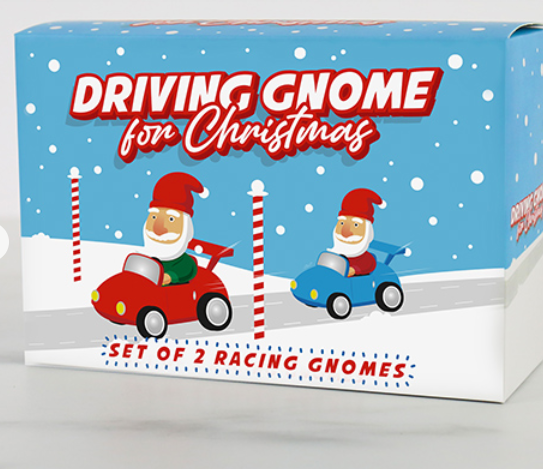 Driving Gnome for Christmas