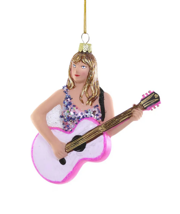 Taylor Swift w/Guitar Ornament