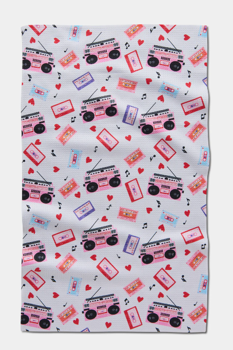 Geometry Tea Towel | Love Playlist