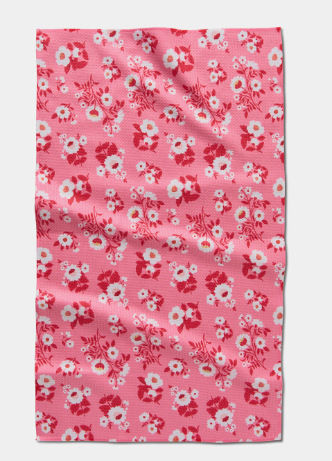 Geometry Tea Towel | Romance in Bloom