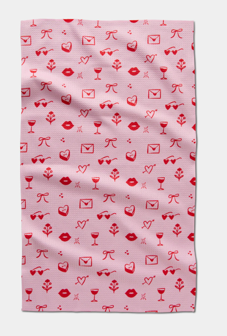 Geometry Tea Towel | V Day Doodles