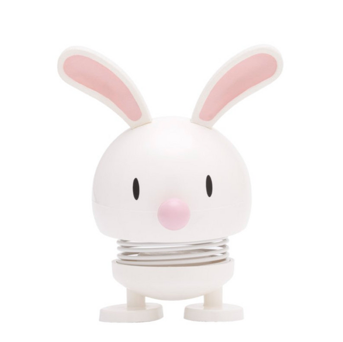 Small Hoptimist Bunny | White