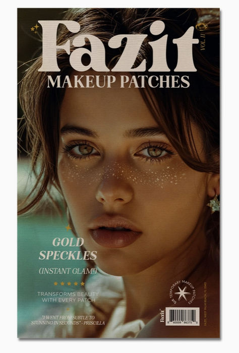 Stardust Speckles Makeup Patches | Gold