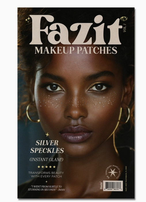 Stardust Speckle Makeup Patches | Silver