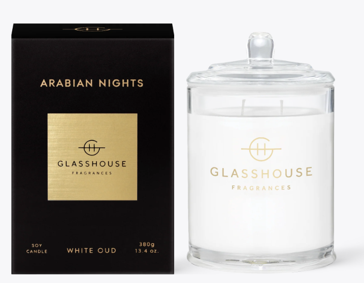 Glasshouse 13.4oz Candle | Arabian Nights