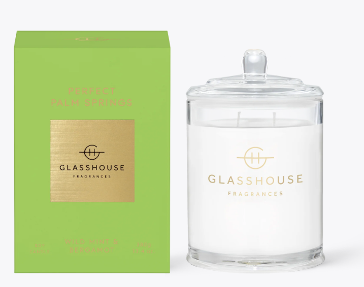 Glasshouse 13.4oz Candle | Perfect Palm Springs