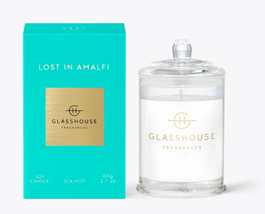 Glasshouse 2.1oz Candle | Lost in Amalfi