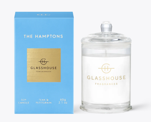 Glasshouse 2.1oz Candle | The Hamptons