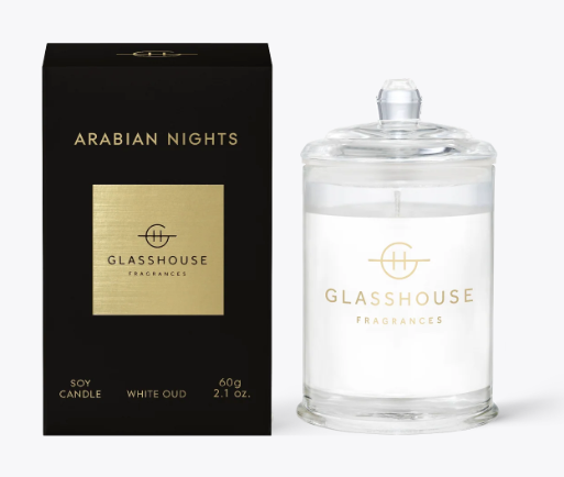 Glasshouse 2.1oz Candle | Arabian Nights