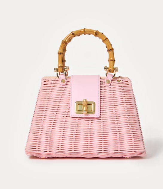 Leena Top Handle Bag | Pink Muse