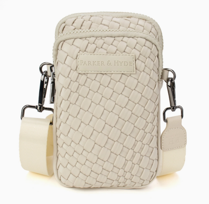 Bone Woven City Crossbody