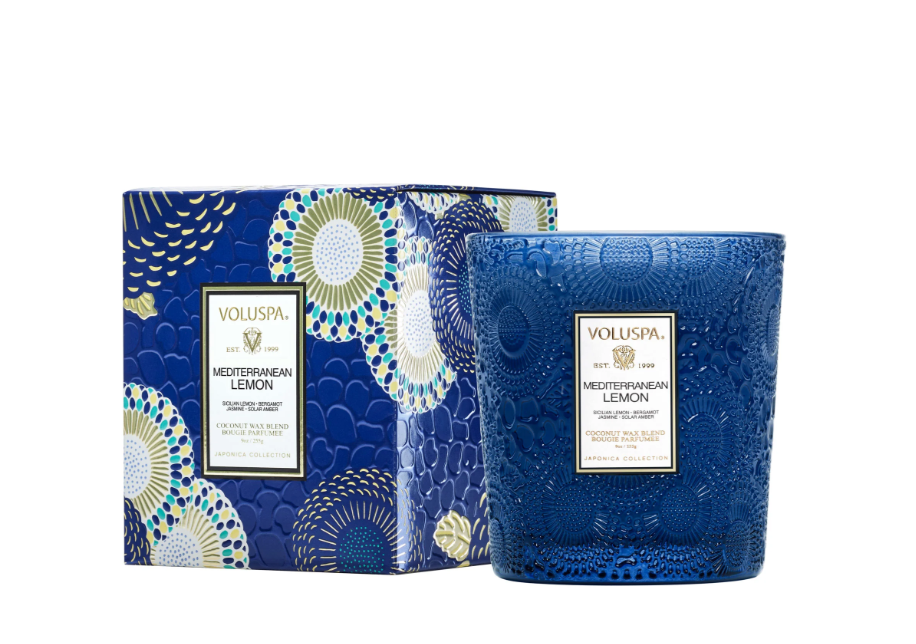 Mediterranean Lemon Voluspa Candle | Classic 9oz