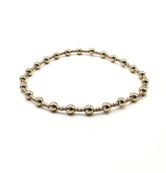 Golden 4mm Newport Waterproof Bracelet