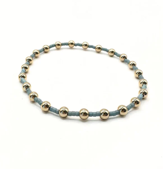 Pale Turquoise 4mm Newport Waterproof Bracelet