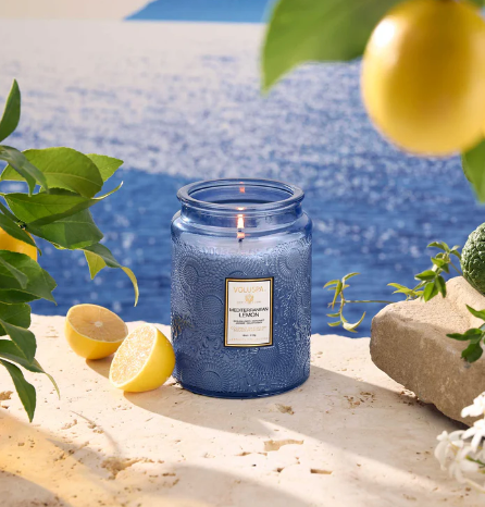 Mediterranean Lemon Voluspa Candle | Large Jar
