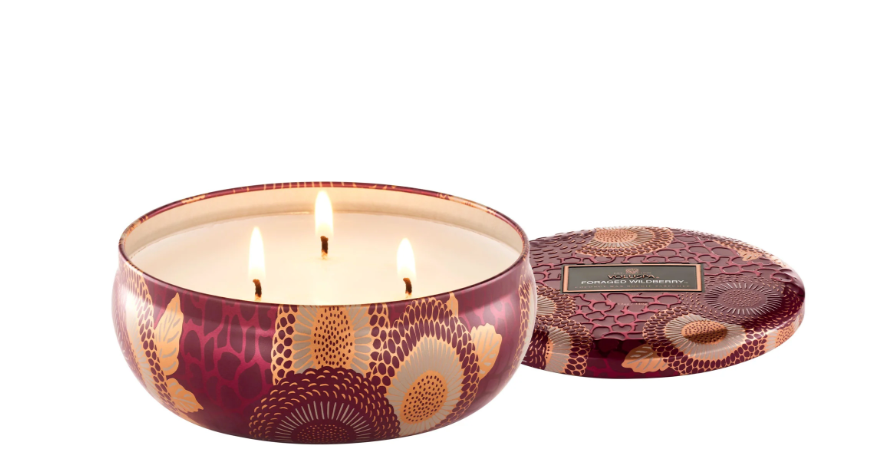 Foraged Wildberry Voluspa Candle | 3 Wick